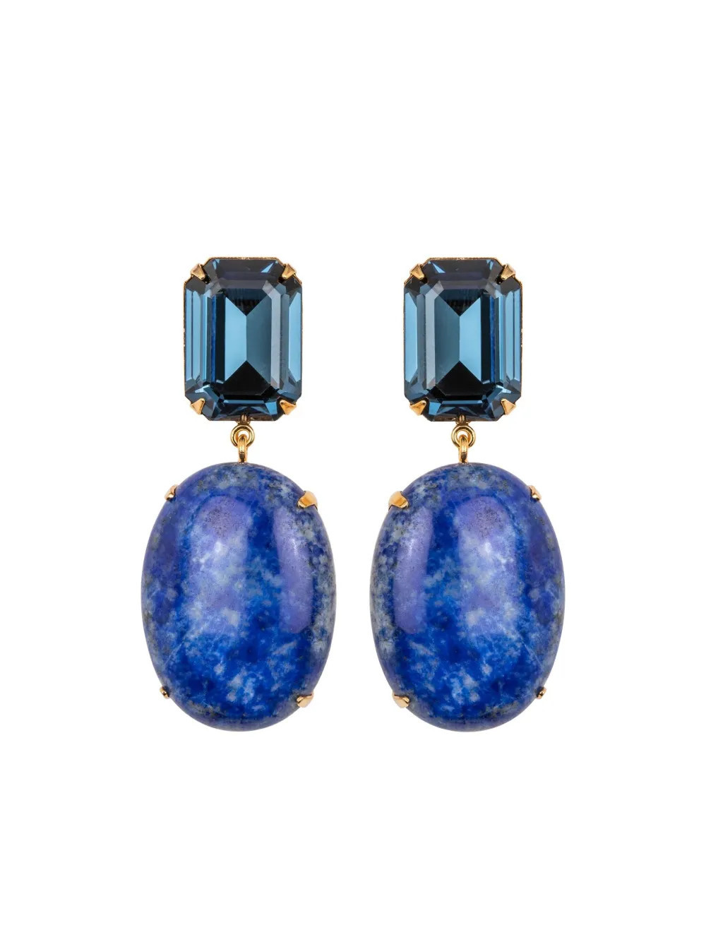 Jennifer Behr Xiomara earrings - Blue | Farfetch Global