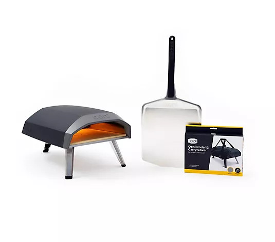 Ooni Koda 12 Outdoor Pizza Oven Bundle - QVC UK | QVC UK