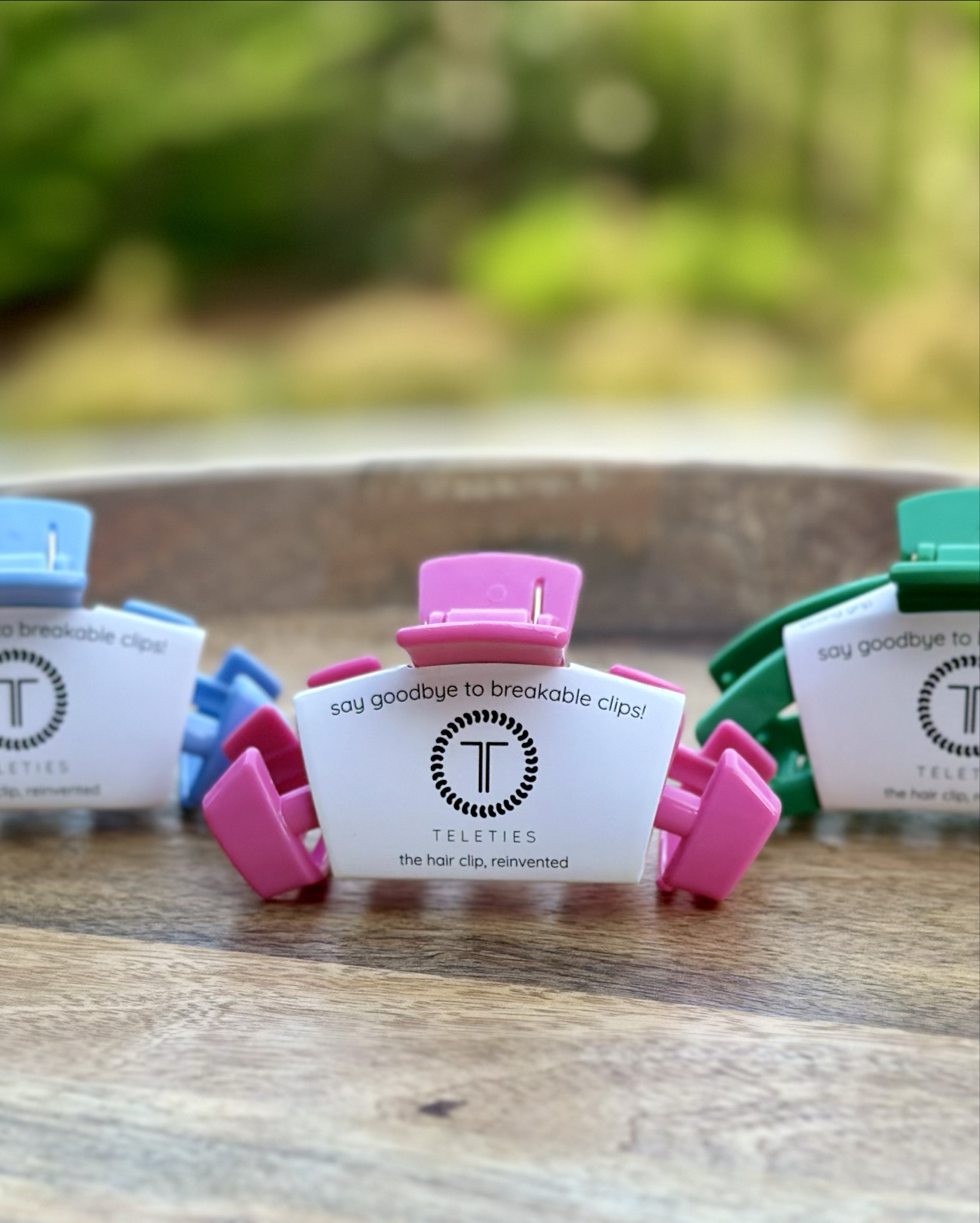 I love my Teleties! I needed to buy clips after cutting my hair recently. I chose pink, blue, and green, but I need them in every color🤣 These are Medium size! #teleties #hairclips 

#LTKfitness #LTKfindsunder50 #LTKfamily