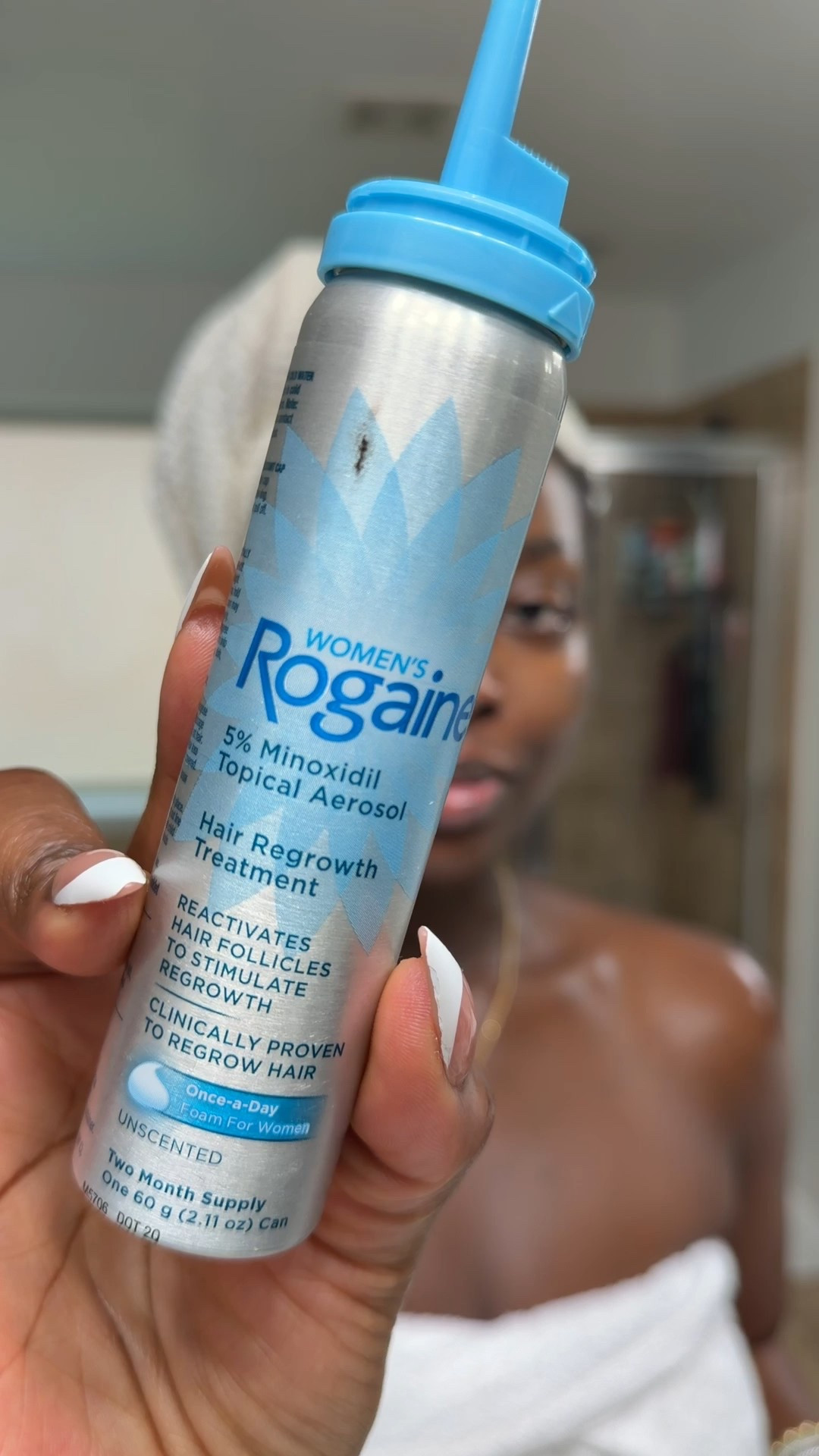 Still using Rogaine Minoxidil and I’m seeing some baby results, you see it?

#LTKgrwm #LTKmorningroutine #LTKdayinmylife