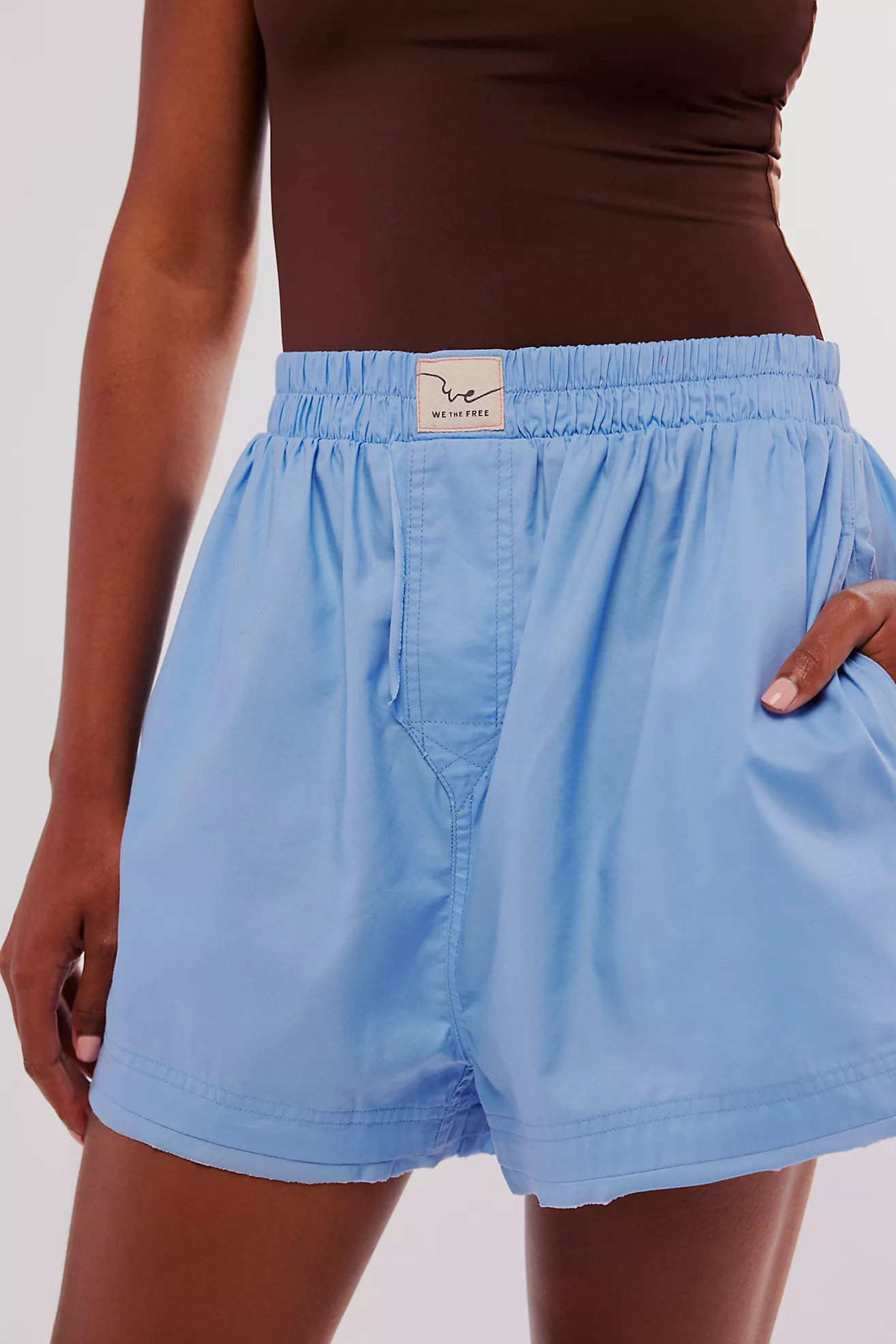 We The Free Day To Day Solid Boxers | Free People (Global - UK&FR Excluded)