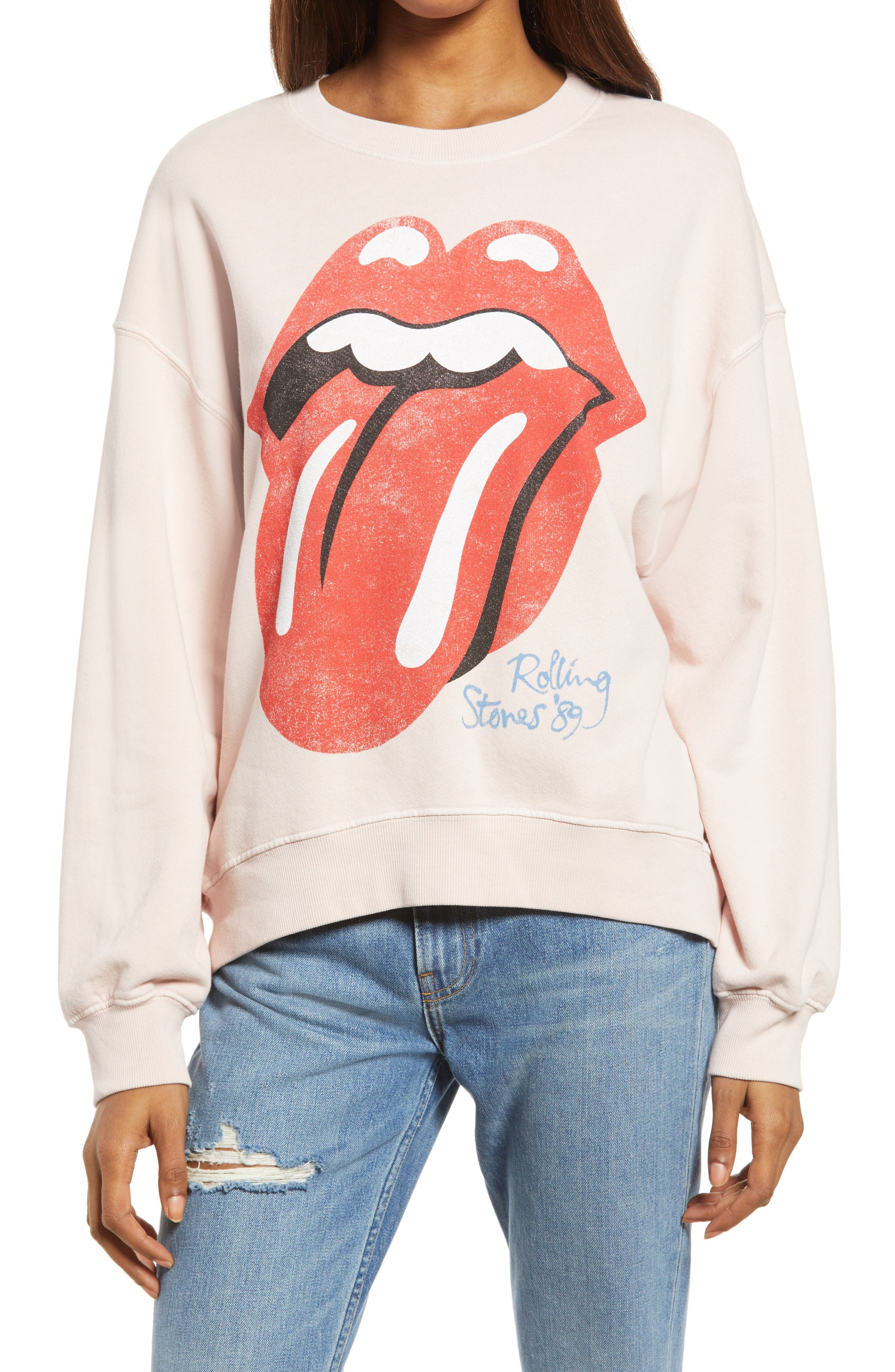 Women's Rolling Stones Tour '89 Crewneck Sweatshirt | Nordstrom