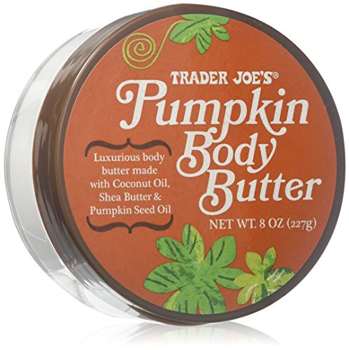 Trader Joes Pumpkin Body Butter - Luxurious Body Butter Made with Coconut Oil, Shea Butter & Pumpkin Seed Oil - 8oz., 227g. | Amazon (US)