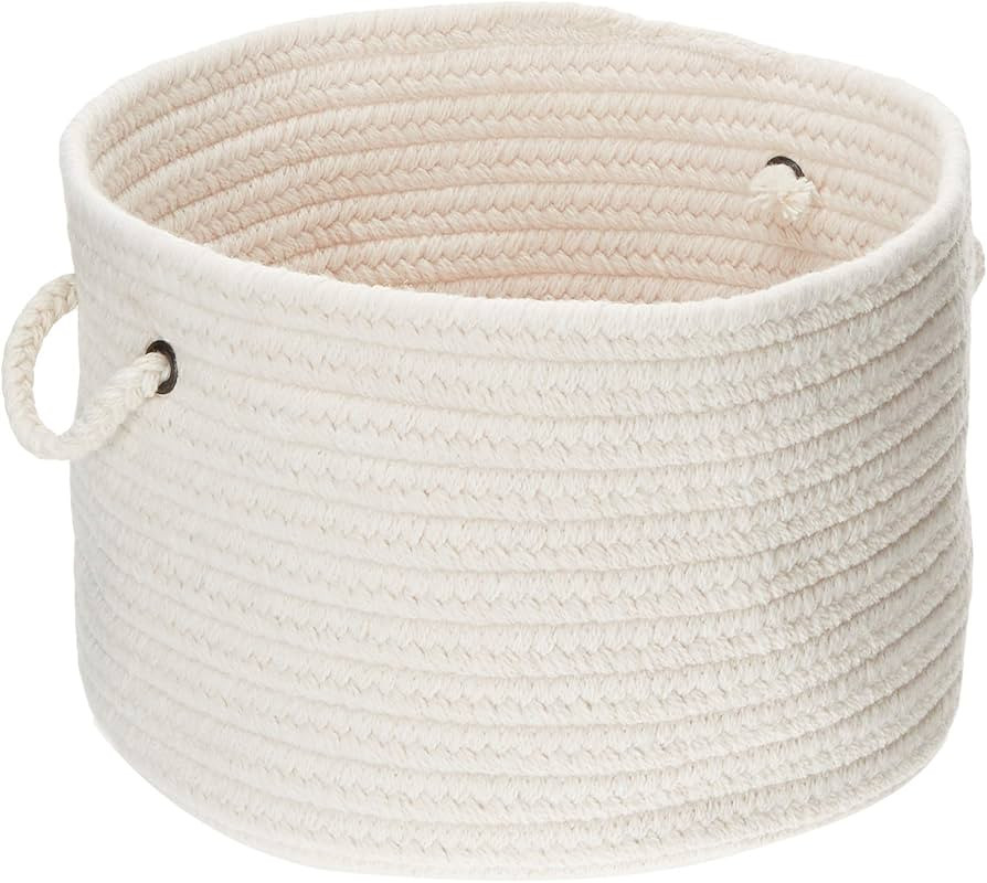 Colonial Mills WL00 14 by 14 by 10-Inch Bristol Storage Basket, Natural | Amazon (US)