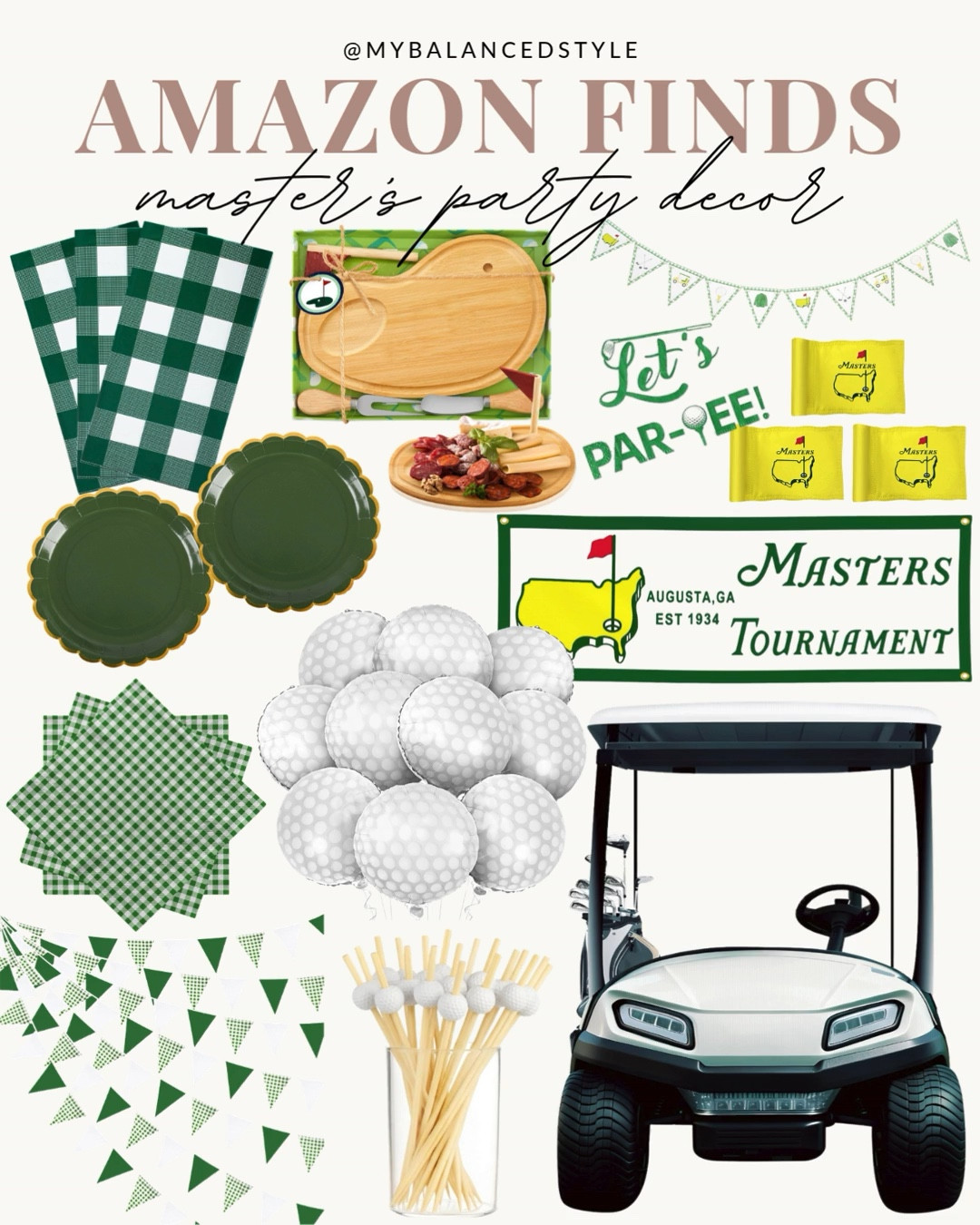 Amazon masters party decor

Masters golf party decor
golf themed party decorations
green and gold party decor
Augusta inspired tablescape
golf watch party setup
Masters viewing party ideas
golf ball table centerpieces
golf flag banner decor
elevated golf party aesthetic

#LTKSeasonal #LTKSaleAlert #LTKHome