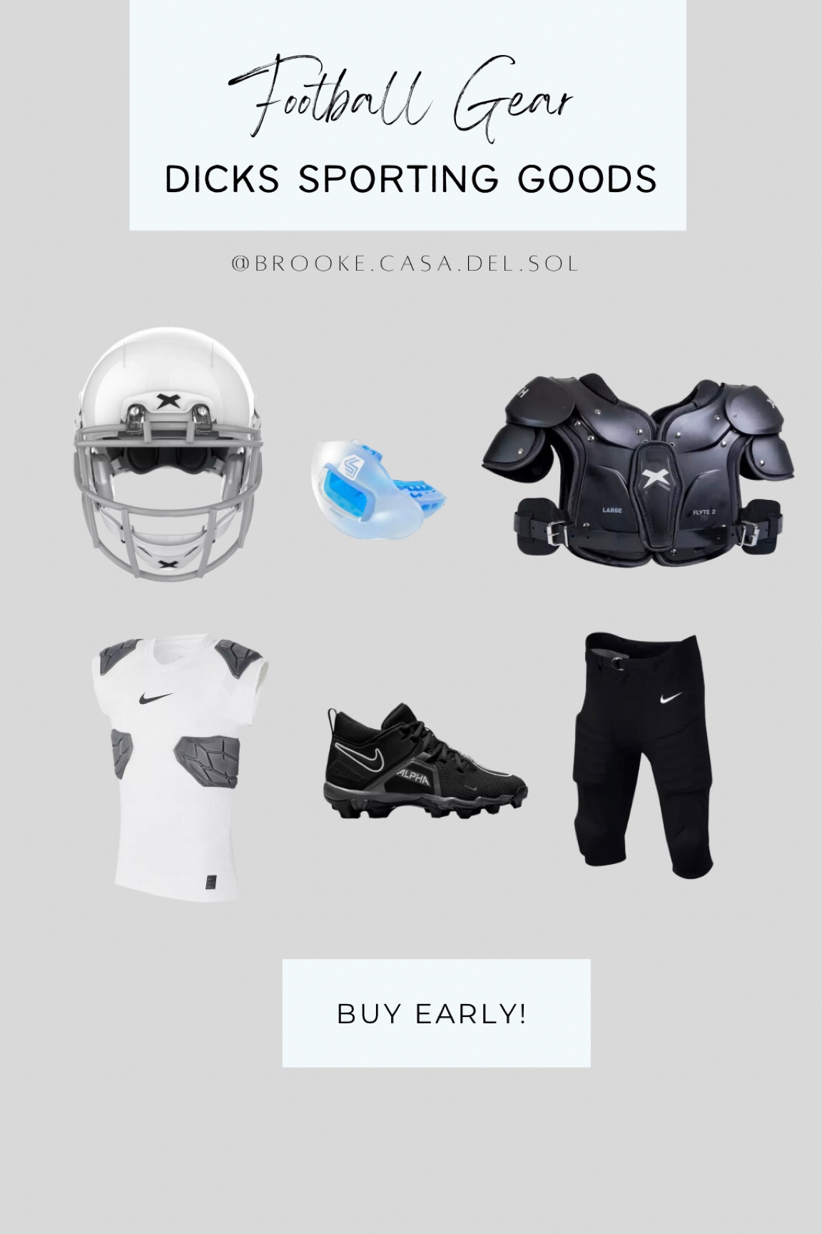 nike youth football gear