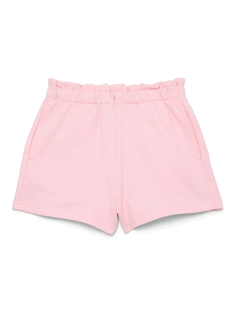 Wonder Nation Toddler Girls Pull On Knit Shorts, Sizes 18M-5T | Walmart (US)