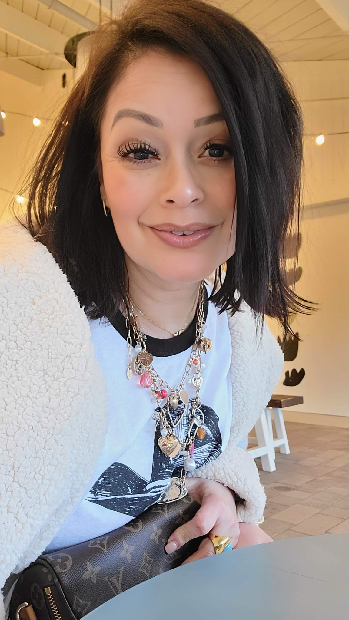 The sweetest charm necklace 
The best lashes 
#LTKBeauty
#jewlery

#LTKStyleTip