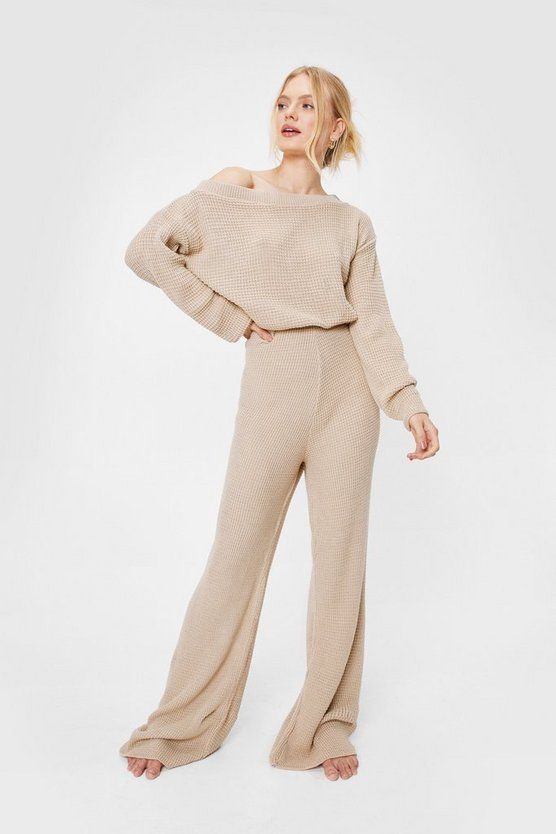 Leave the Rest to Us Wide-Leg Trousers Lounge Set | NastyGal (UK, IE)