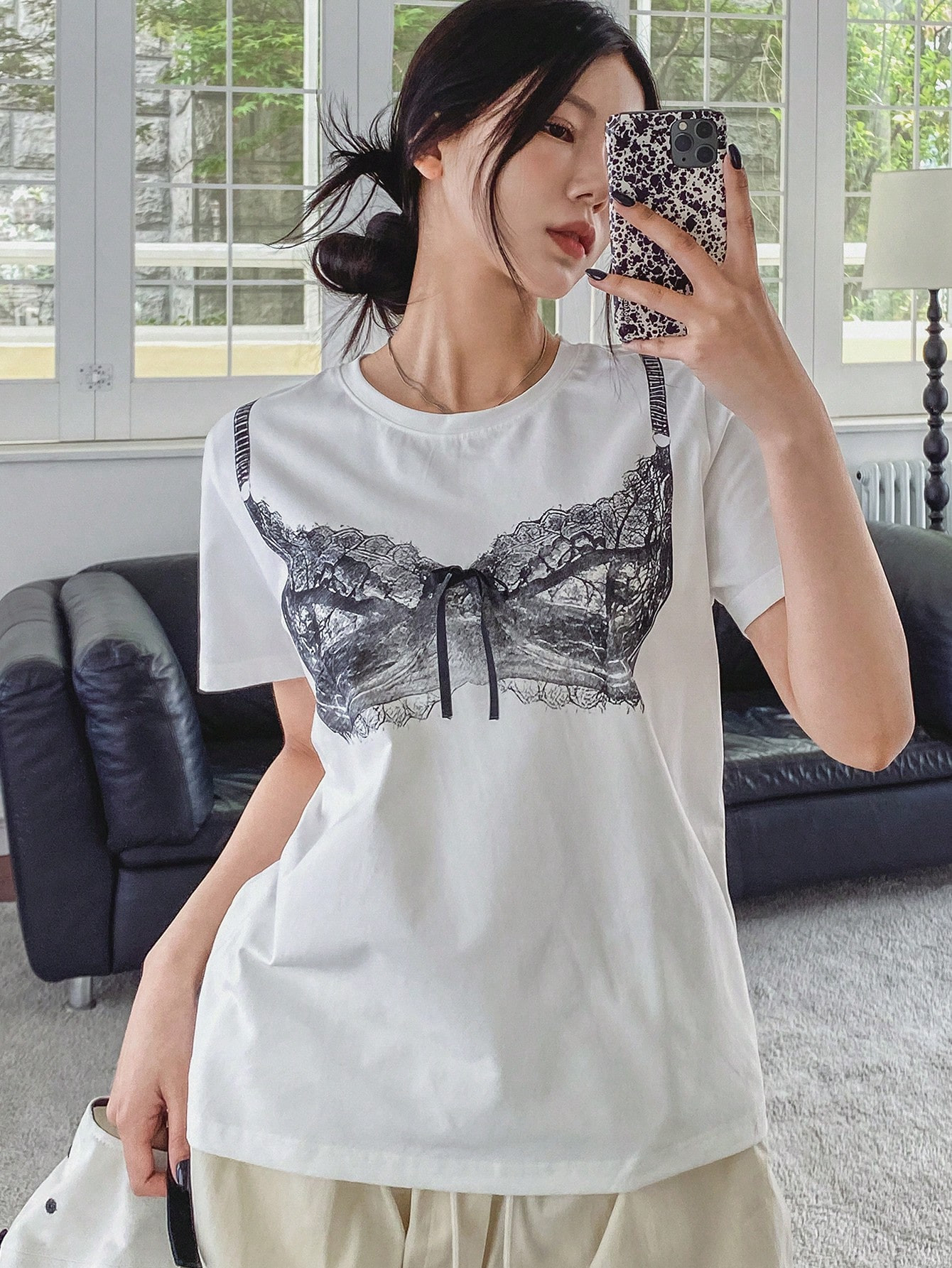 DAZY Women's Casual Printed Short Sleeve T-Shirt For Summer | SHEIN
