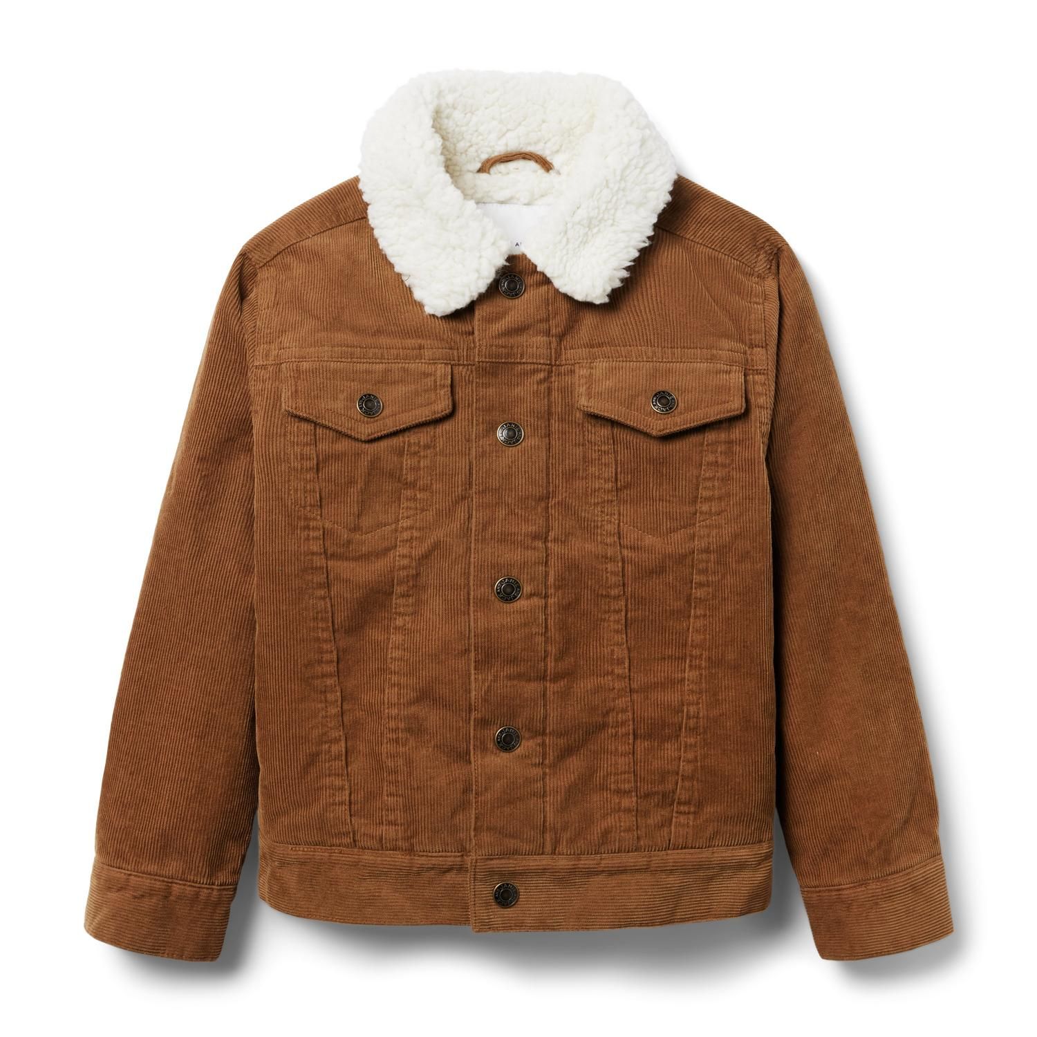 Corduroy Trucker Sherpa Collar Jacket | Janie and Jack