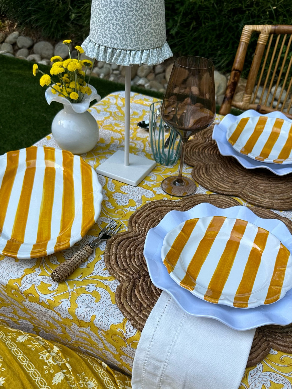 Vietri Tablescape Sneak Peak🌼