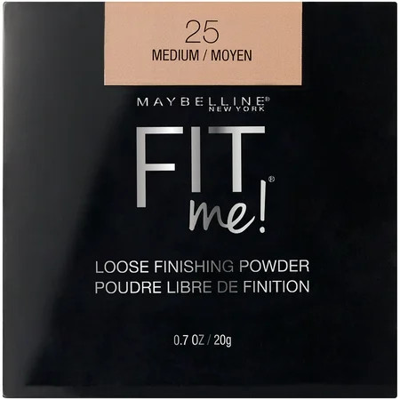 Maybelline Fit Me Loose Finishing Powder Makeup, Oil-Free, Medium, 0.7 oz | Walmart (US)