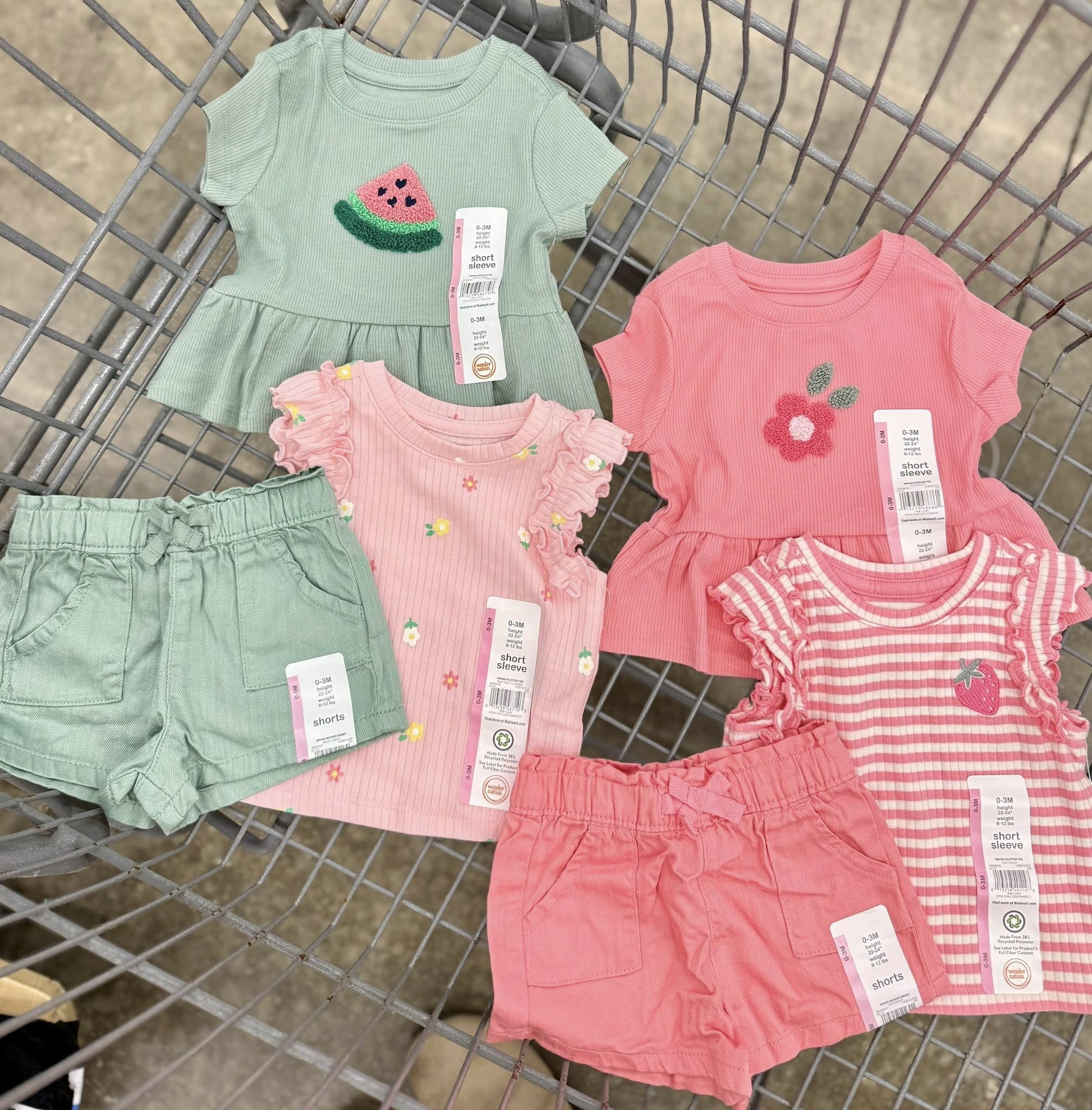 Walmart baby girl mix and match finds for less than $5 a piece  😍 perfect for Spring and Summer OMG! 
- 
#walmart #walmartfinds #walmartmom #babyclothes #girlmom #momofgirls #babyfashion #babygirl #springclothing #babygirlontheway #babygirloutfit