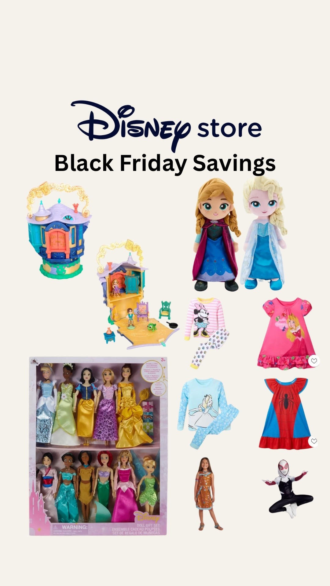Here’s what I grabbed from the Disney store black Friday savings event for my kiddos for Christmas! Code BFriday gets you an extra 25% off select items.

#LTKGiftGuide #LTKHoliday #LTKCyberWeek