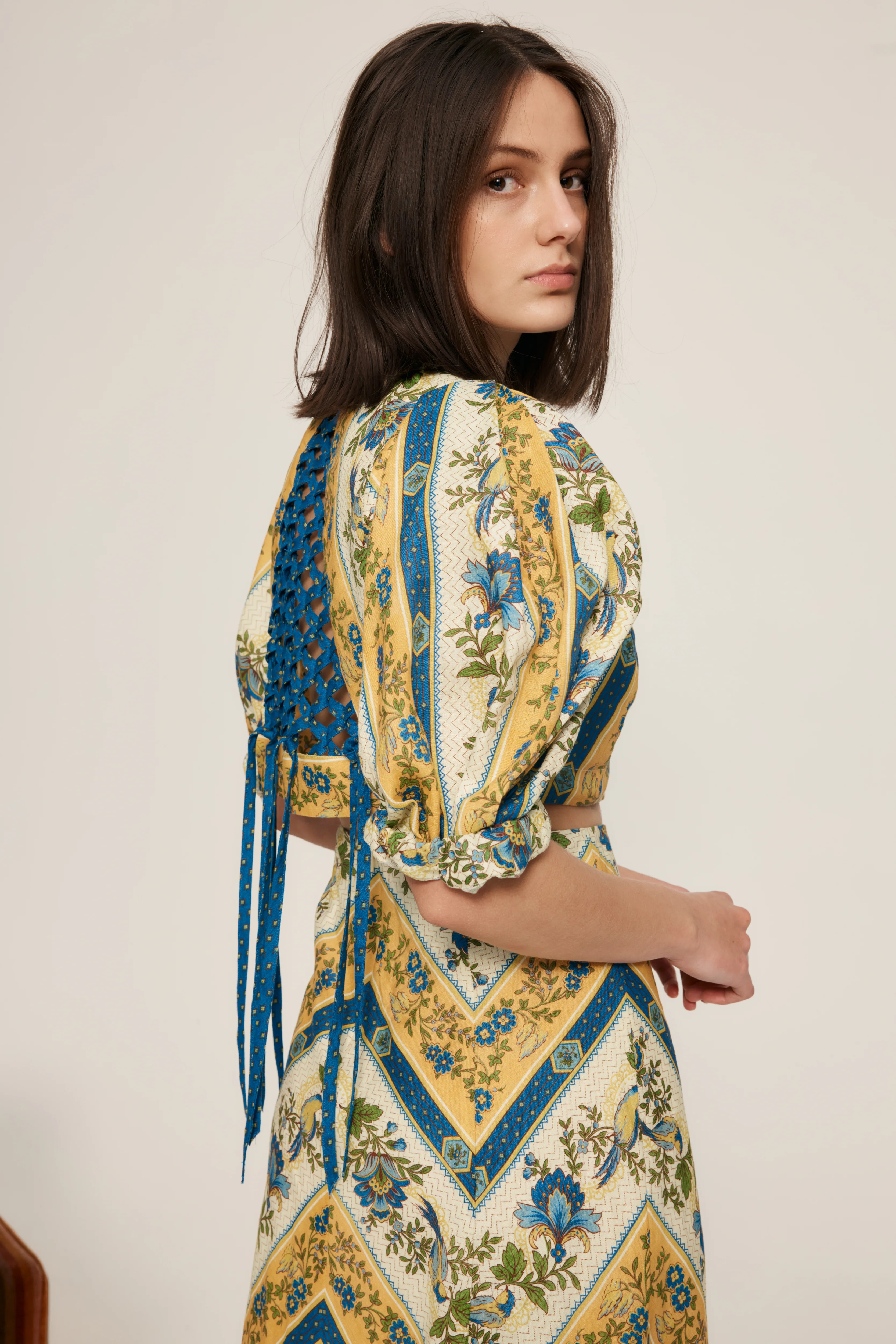 Quinn Tie-Back Crop | COUPER