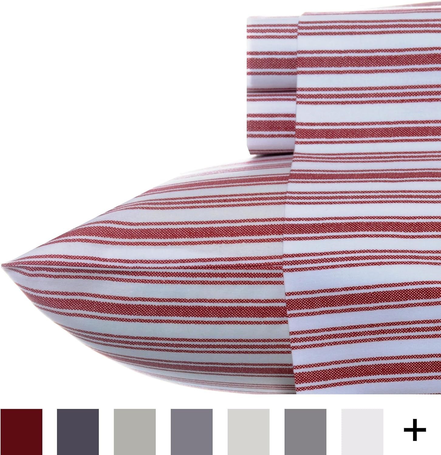 Nautica - Percale Collection - Bed Sheet Set - 100% Cotton, Crisp & Cool, Lightweight & Moisture-... | Amazon (US)