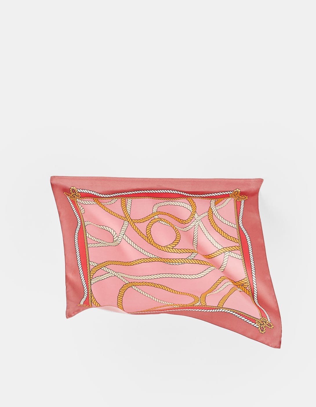 Foulard rose cordes | Stradivarius (FR)