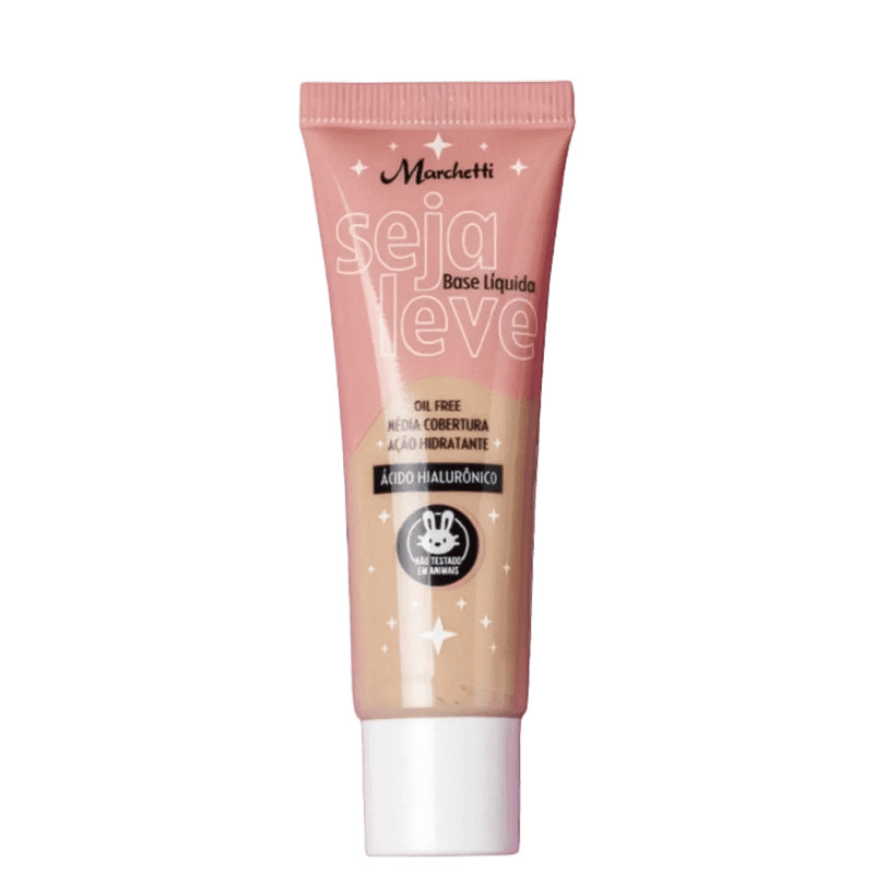 Base Líquida Marchetti Seja Leve Bege Escuro | Beleza na Web | Beleza Na Web (BR)
