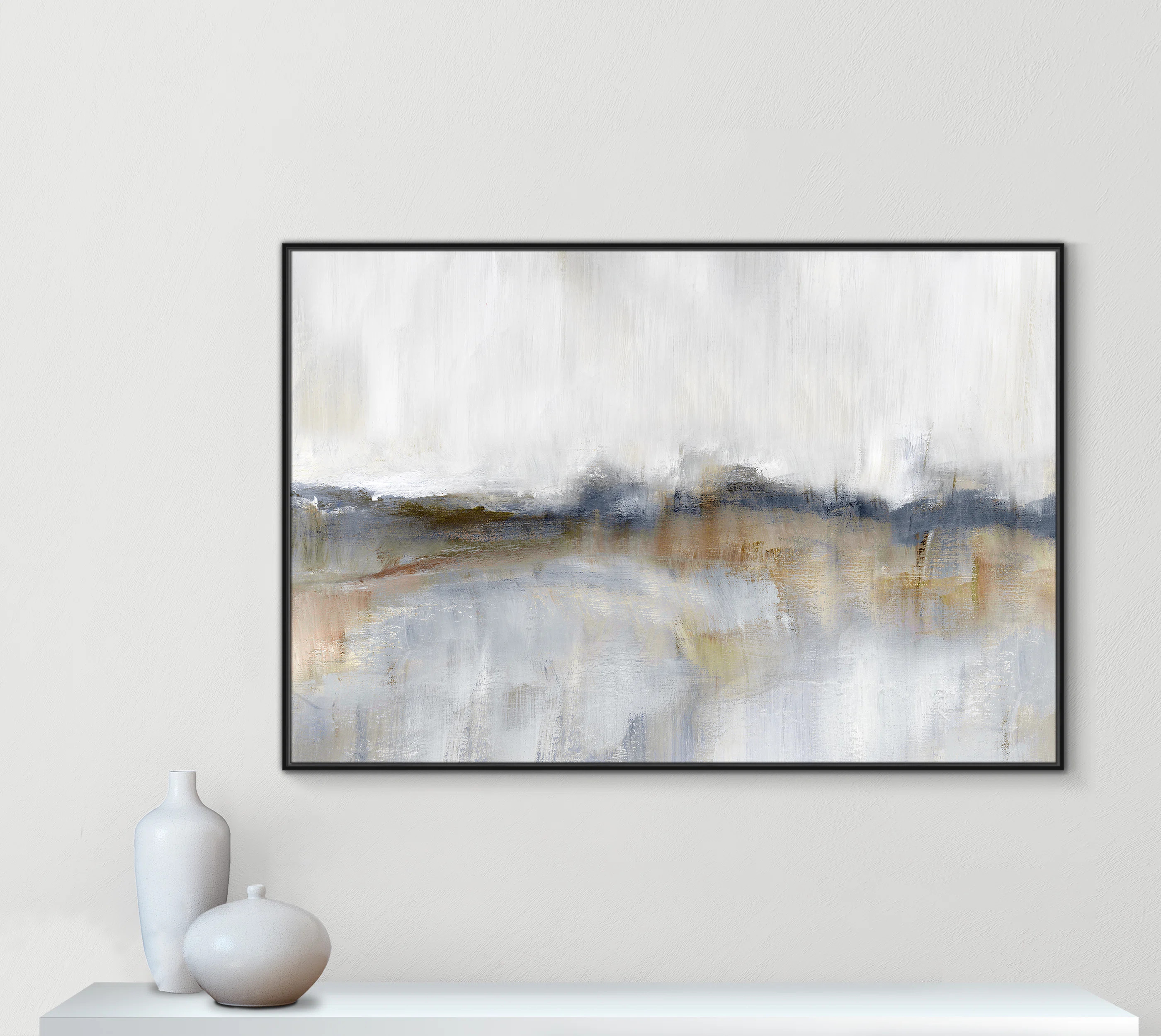 Autumnal Tide by Nan - Floater Frame Print on Canvas | Wayfair North America
