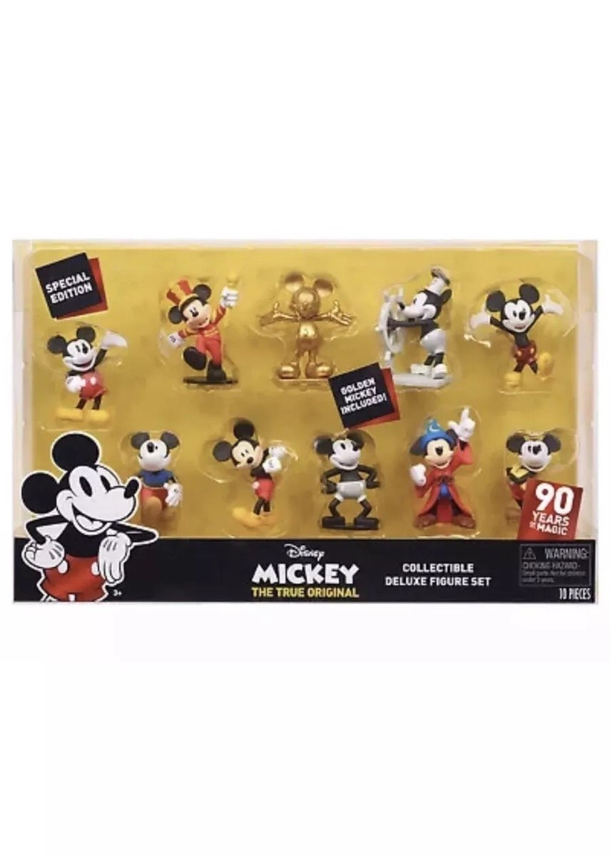 MICKEY MOUSE True Original 90th Anniversary Collectible Figure Set Disney | eBay | eBay US