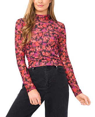 Women's Fitted Long Sleeve Turtle Neck Top | Macy's