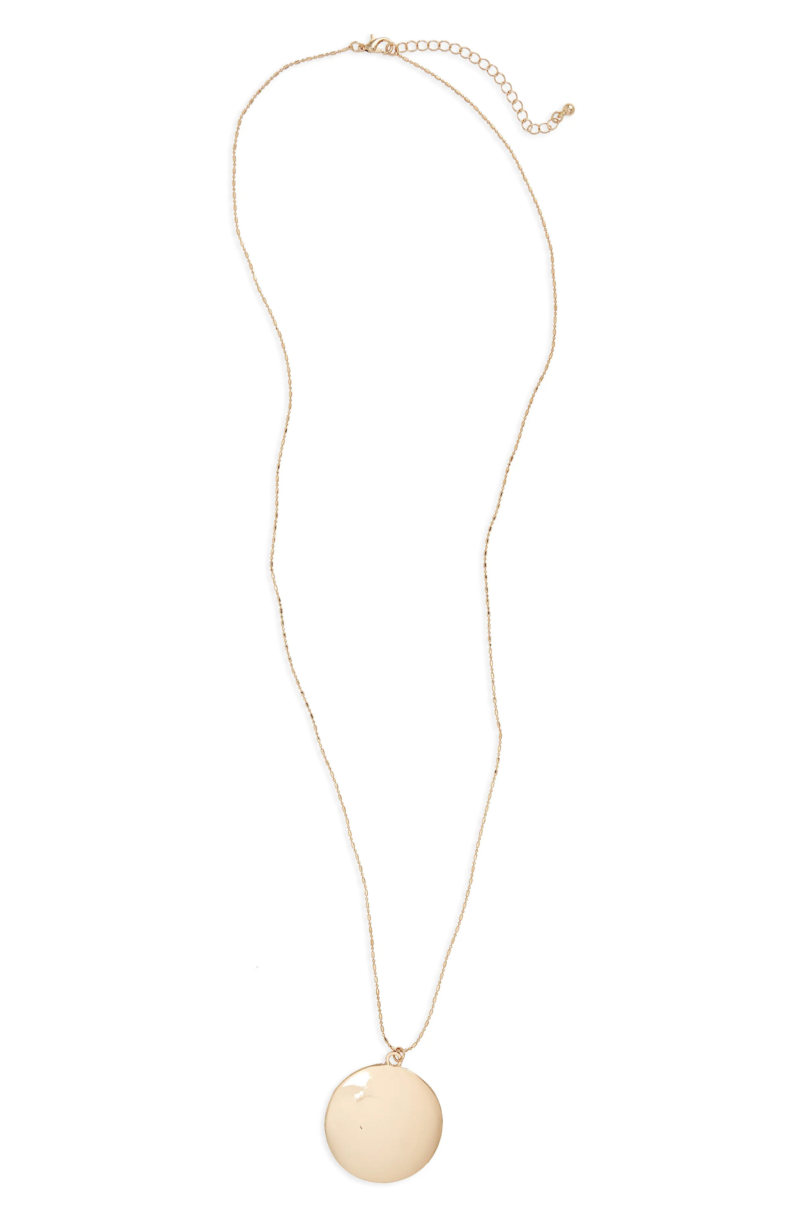 Circle Pendant Necklace | Nordstrom