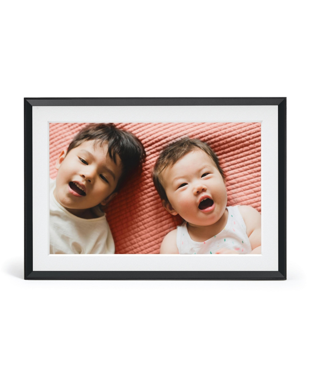 Carver Hd 10" WiFi Digital Photo Frame - Black Mat | Macy's