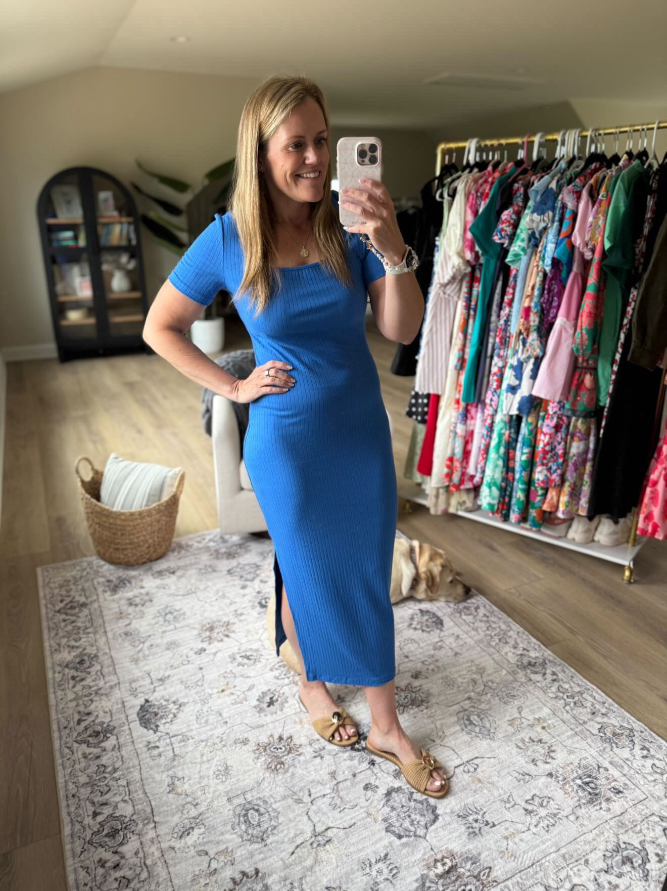 Blue midi dress

Amazon fashion sandals summer dress

#LTKmomlife #LTKgrwm #LTKootd