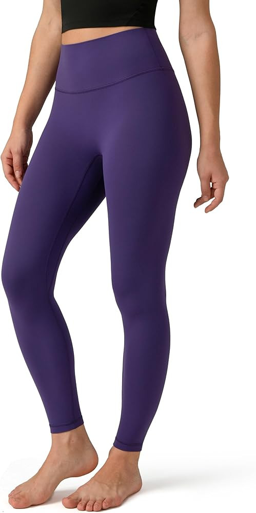 Colorfulkoala Dreamlux No Front Seam Leggings for Women 25"/28" Inseam, High Waisted Buttery Soft... | Amazon (US)