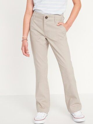 School Uniform Bootcut Pants for Girls | Old Navy (US)