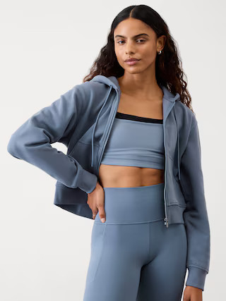 Forever Fleece Full Zip Sweatshirt | Athleta