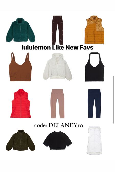 Use code DELANEY10 for an extra 10% off the @lululemon Like New Cyber Monday finds! #lululemoncreator #lululemonlikenew #ad

#LTKCyberWeek #LTKsalealert #LTKstyletip