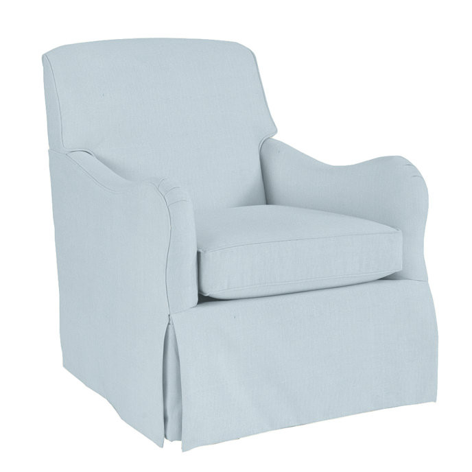 Elsie Swivel Glider Club Chair | Ballard Designs, Inc.