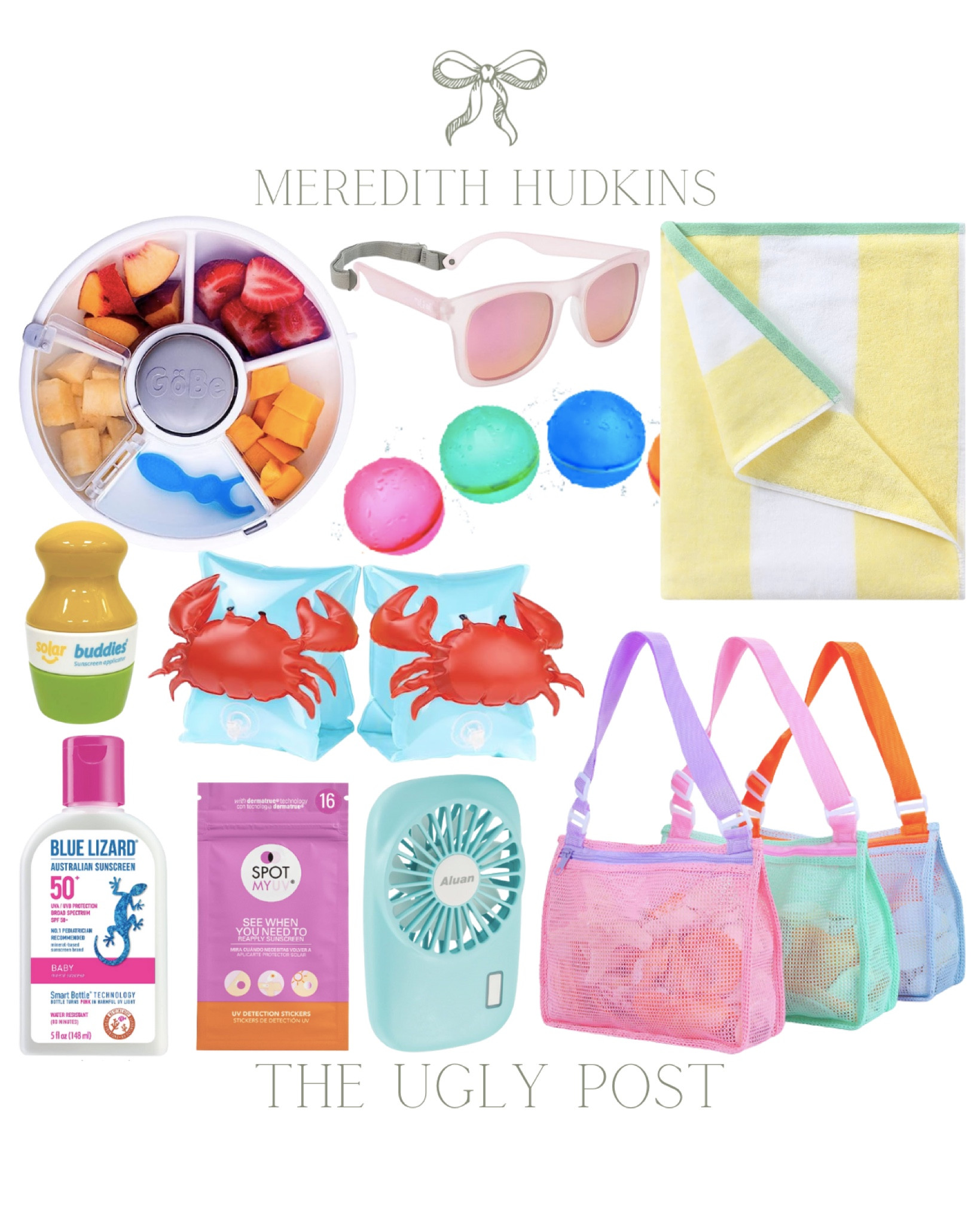 beach towel, blue lizard mineral sunscreen, 4th of july, beach bag, kids beach toys, snack tray fr kids, handheld portable fan, sunscreen applicator, reusable water balloons, summer fun, summer toys, pool, beach, lake, 

#LTKSeasonal #LTKunder50 #LTKkids