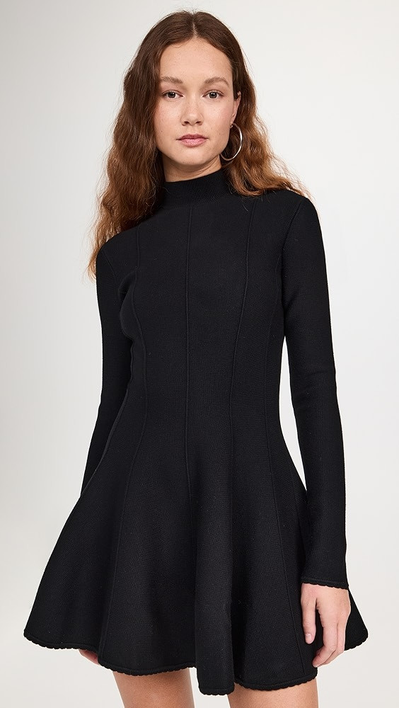 Fleur du Mal Knit Long Sleeve Corset Dress | Shopbop | Shopbop