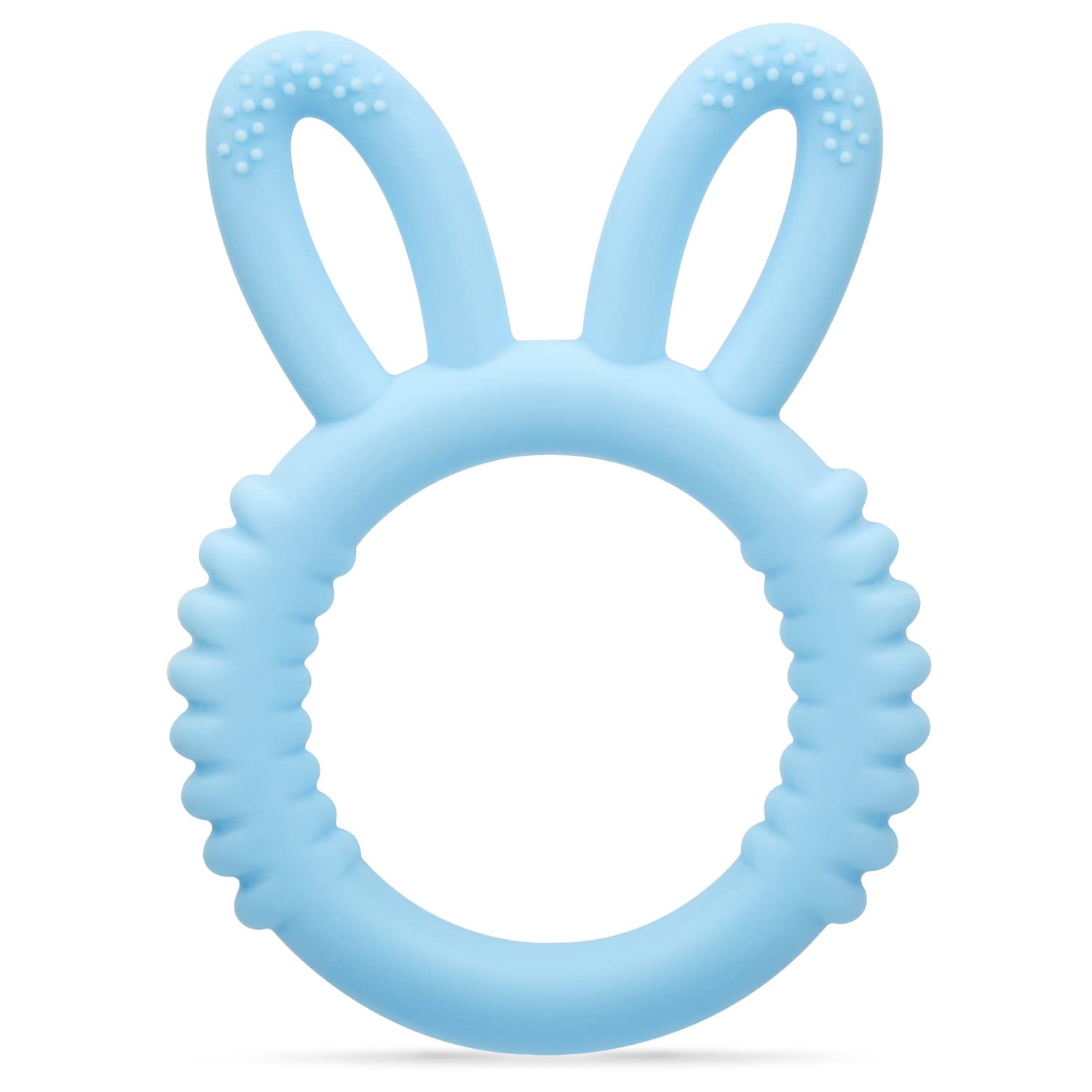 MISSLILI Silicone Babies Teethers Baby Teething Toys for Soothe Massage Sore Gums for 3-12 Months... | Amazon (US)