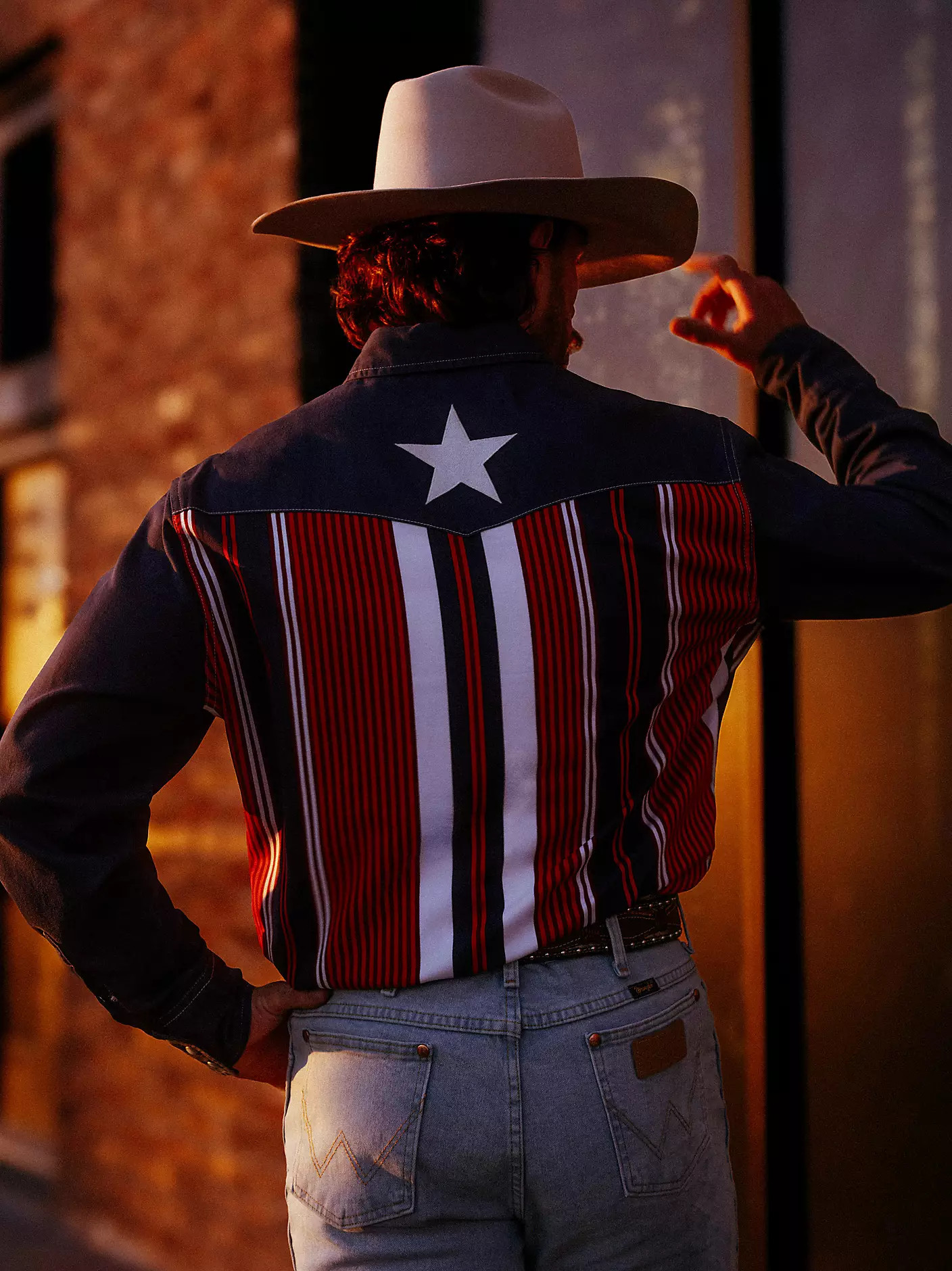 Lone Star Brushpopper Western Snap Workshirt | Wrangler