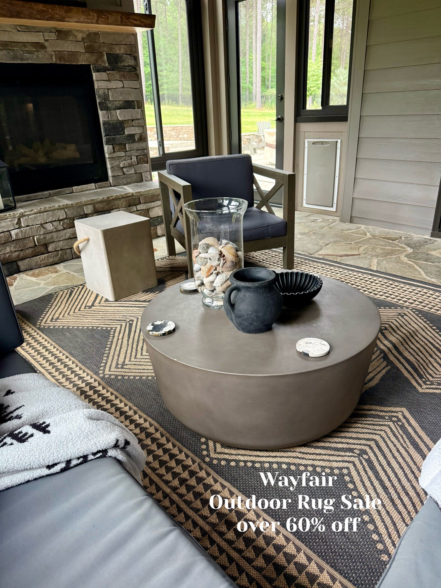 Wayfair Memorial Day Sale
over 60% off outdoor rug
@Wayfair 
#outdoorrugs #homedecor #rugs
#homefinds