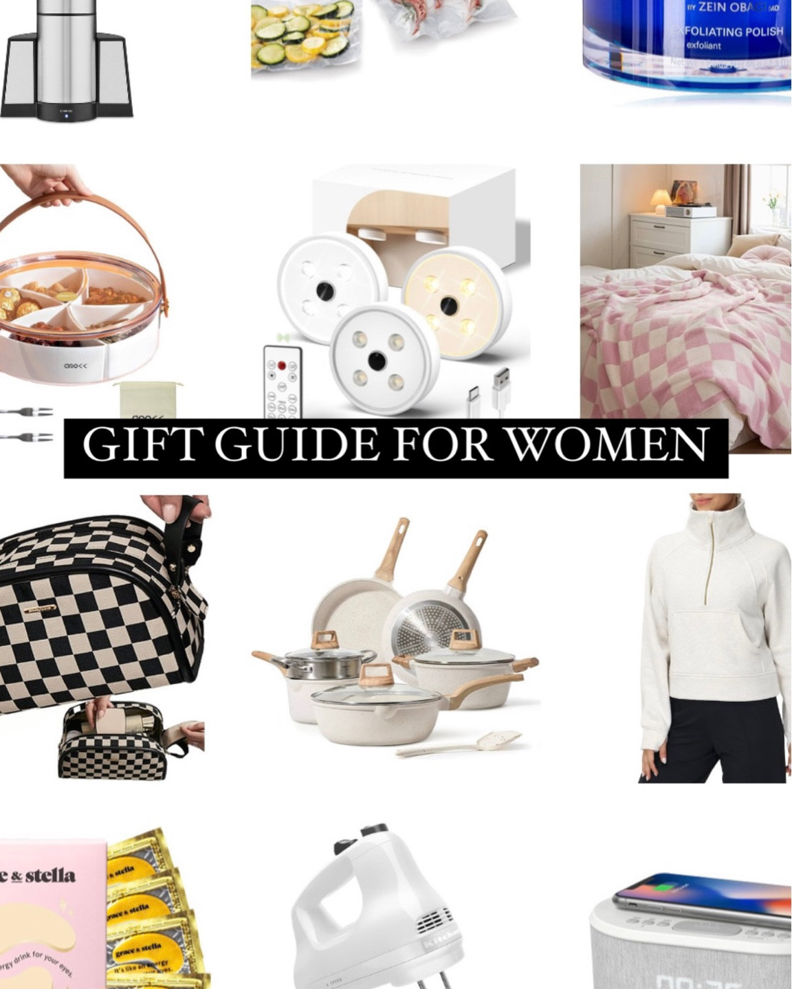 Holiday gift guide for the ladies! 

#LTKfindsunder100 #LTKGiftGuide #LTKHoliday