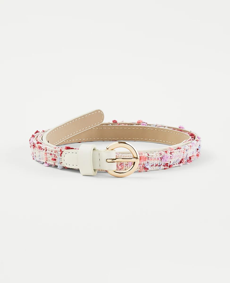 Multicolored Tweed Belt | Ann Taylor (US)