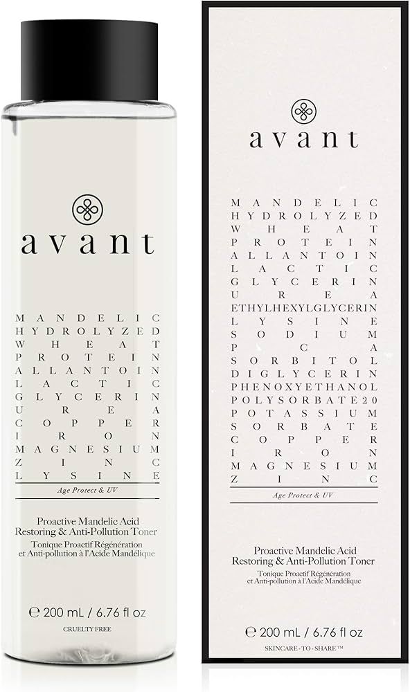 Avant | Proactive Mandelic Acid Restoring & Anti-Pollution Toner | 1x200ml | Amazon (US)