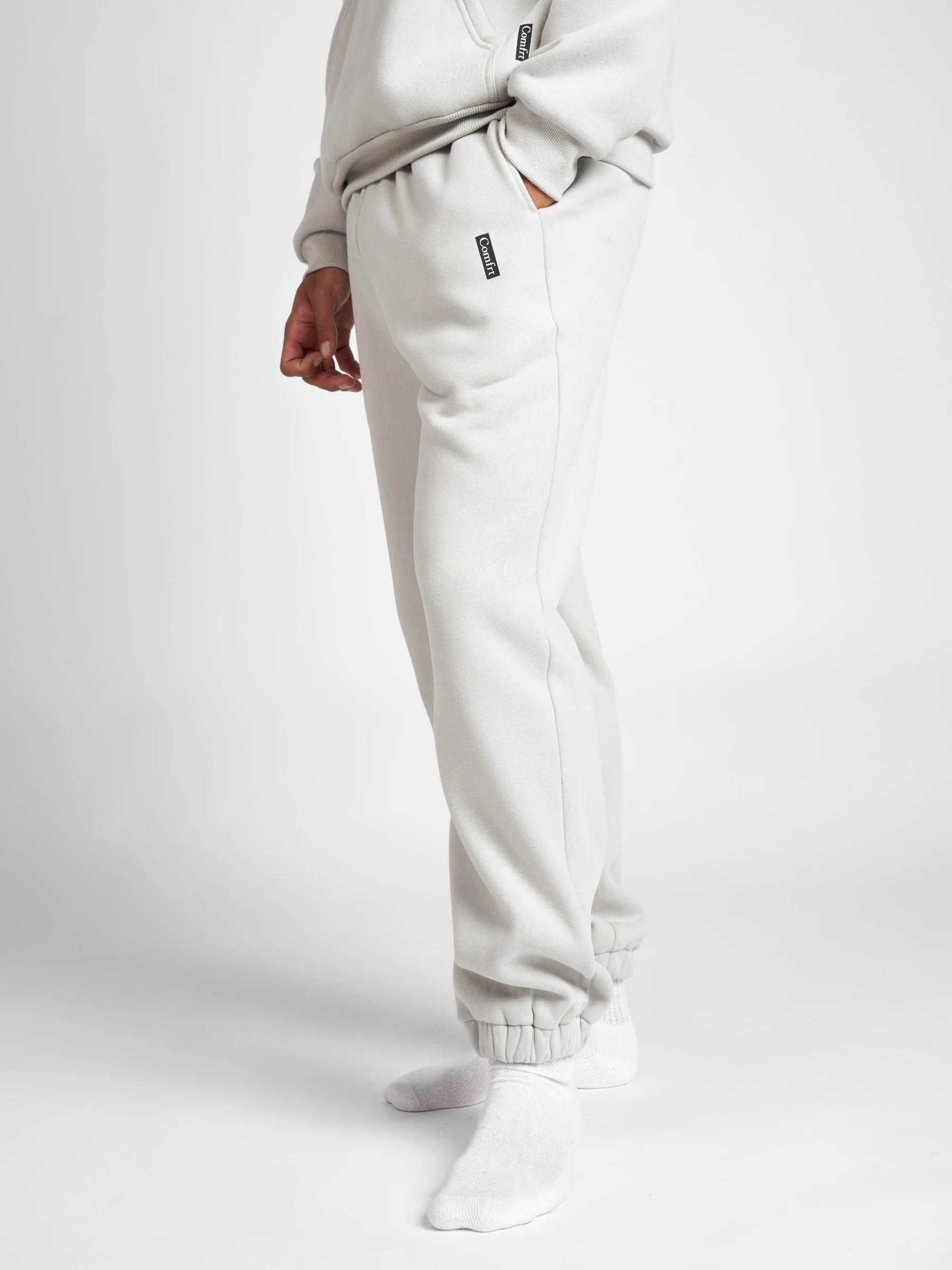 Comfrt Standard Sweatpants | Fog | Gray | Oversized | M | Medium | Comfrt