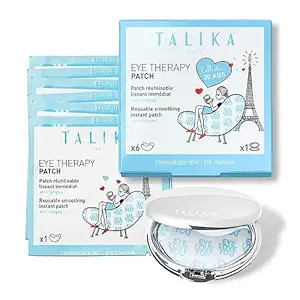 Talika Eye Therapy Patch - Instant Smoothing Eye Patches - Mask For Dark Circles & Tired Eyes - 6... | Amazon (US)
