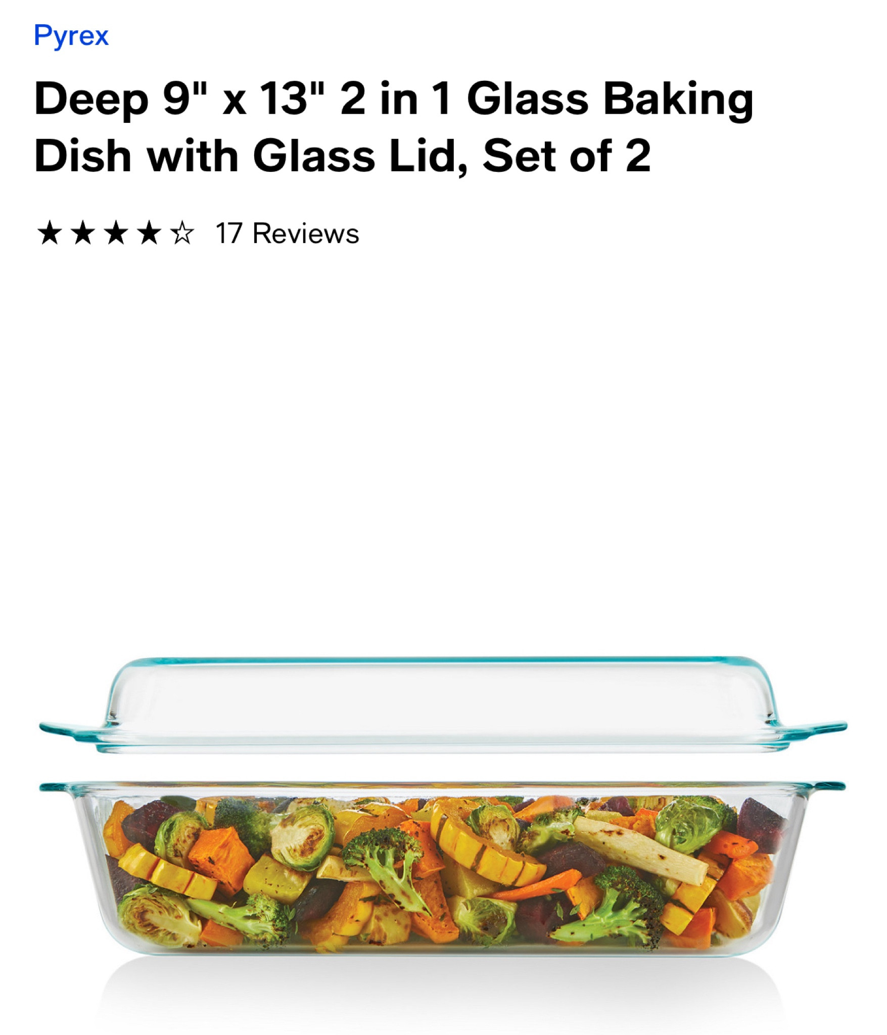 9X13 Baking Dish 

#LTKFamily #LTKGiftGuide #LTKHome