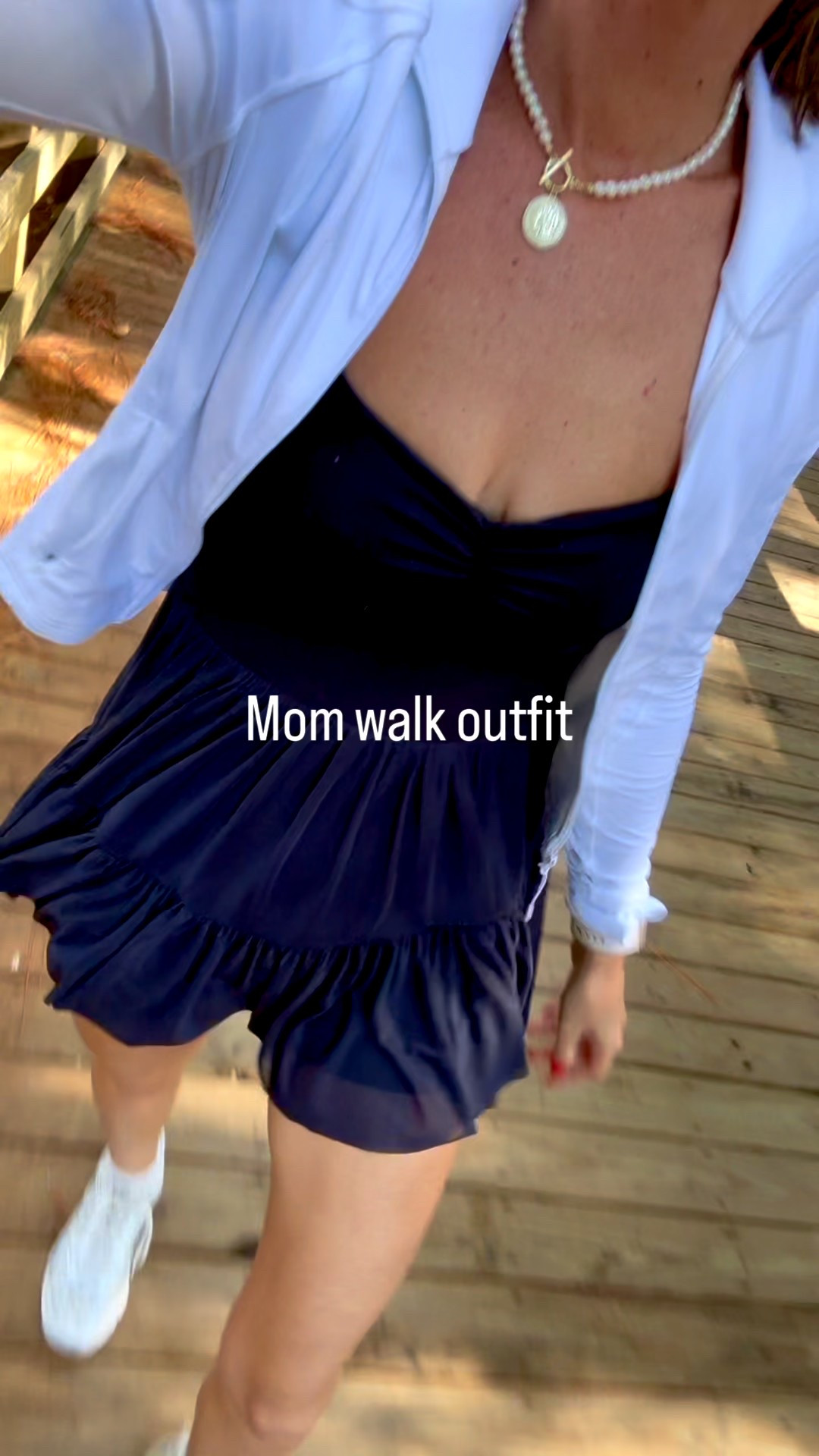My walk offer today! The cutest tennis dress and lululemon dupe jacket! 

Medium in both! 

#LTKootd #LTKFindsUnder50 #LTKActive