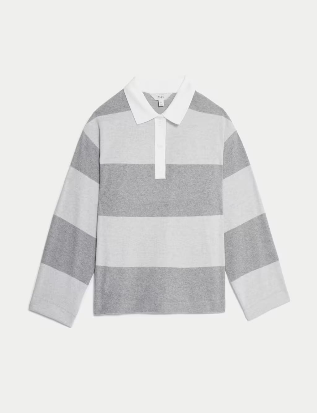 Cotton Blend Striped Rugby Top | Marks & Spencer (UK)