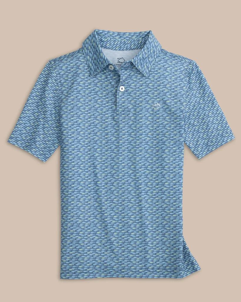 Kids Driver Casual Water Printed Polo | Southern Tide