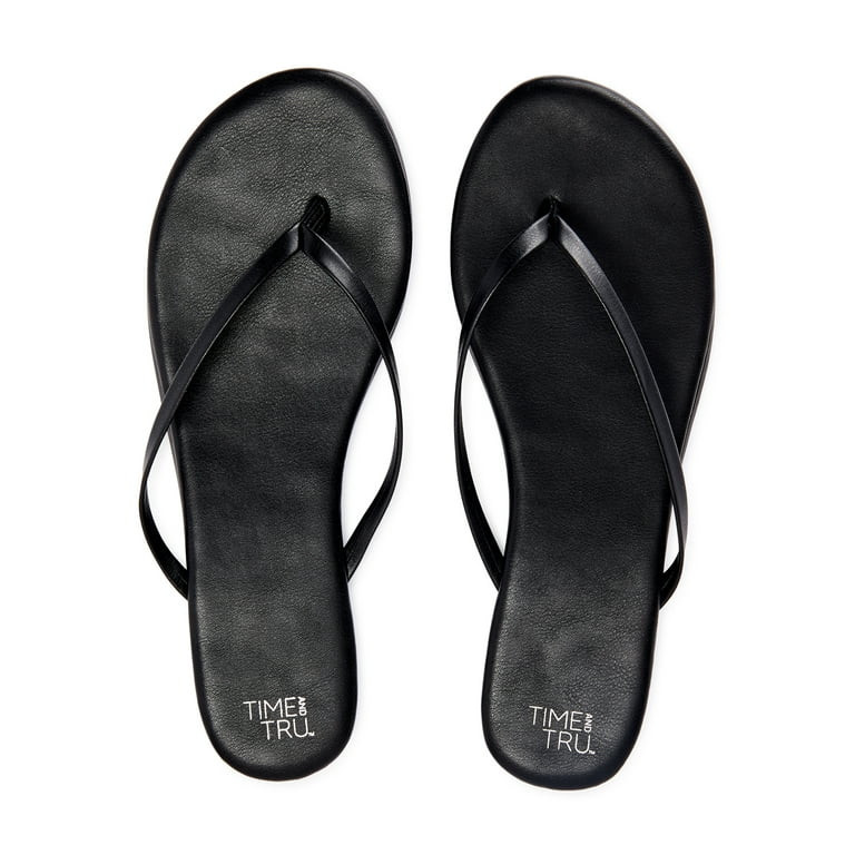Time and Tru Women's Barely There Sandals | Walmart (US)