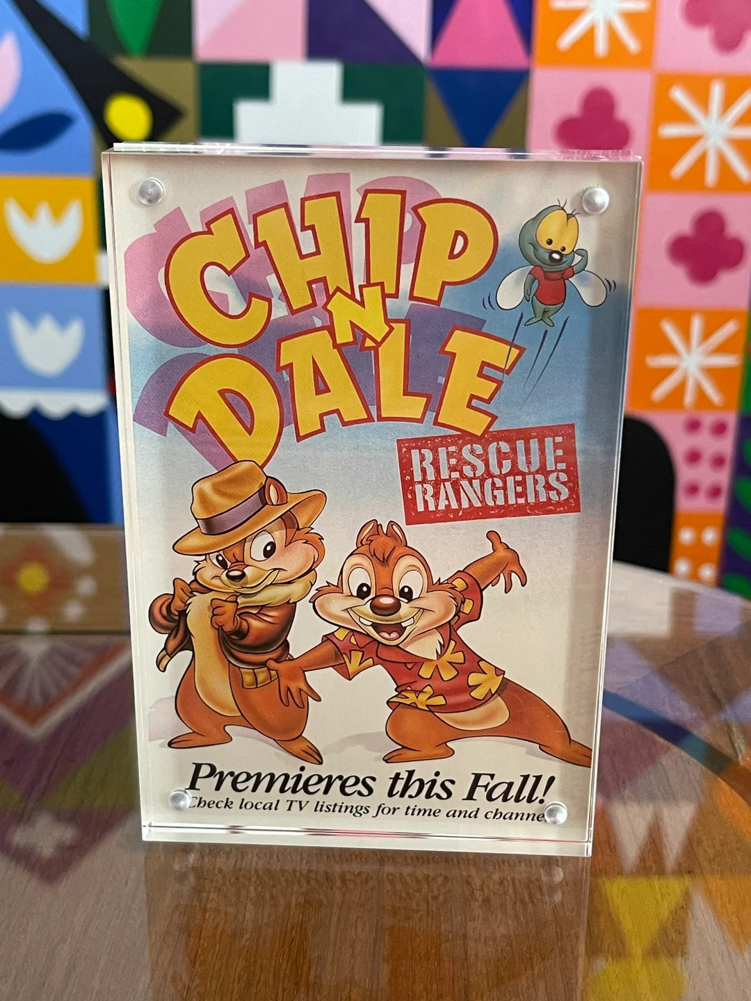 Framed Authentic Vintage Disney Afternoon Cartoons Postcard - Etsy | Etsy (US)